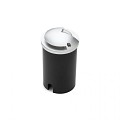 Grondinbouwspot PowerLED 230V, round, sidespot covered en uplight, diam 8.8cm, lbh 8.8x8.8x15cm, 1x 3W ~