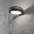 Rovigo PowerLED 230V wandarmatuur ring Ø 20cm, vandalismebestendig glas, 1x 5W ~