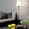 Lucca Lounge 230V terrasarmatuur 130cm, 5m aansluitsnoer, E27 max 60W ~