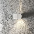 Modena 230V wandarmatuur twinspot square 10x9cm, G9 max 25W ~