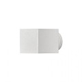 Modena 230V wandarmatuur twinspot square 10x9cm, G9 max 25W ~