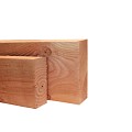 Douglas geschaafde gording 4.5x14.5x400 cm onbehandeld ~