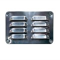 Ventilatierooster, per 2 stuks. ~