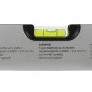 Waterpas in aluminium met 3 libellen en magneet 60 cm ~