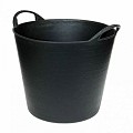 Kuip zwart flexibel 20 liter ~