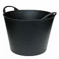 Kuip zwart flexibel 40 liter ~