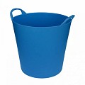 Kuip licht-blauw flexibel 20 liter ~