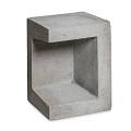 U-hoekelement grijs (HxLxB) 40x40x50 cm. ~