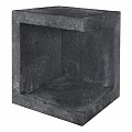 U-hoekelement grijs of antraciet (HxLxB) 30x30x40 cm. ~