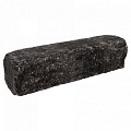 Block Wall Black getrommeld 60x15x14 cm. ~
