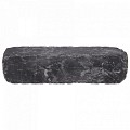 Garden Wall Black getrommeld 60x15x15 cm. ~