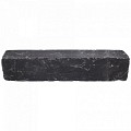 Garden Wall Black getrommeld 60x12x12 cm. ~