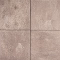 Betontegel Trippel T taupe 80x80x4 cm. ~