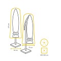 Beschermhoes voor zweefparasol max. 350 / 400 cm.  Charcoal (75 cmØx275 cm) ~