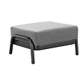 Fiona Lounge Hocker Charcoal