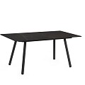 Natal Lounge Dining Table Dekton Kelya Charcoal 150x80x66 cm. ~
