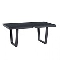 Valencia Table Trespa Graphite 105x60x45 cm. ~