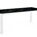 Briga Dining Table Trespa Marble 240x100 cm Creme White ~