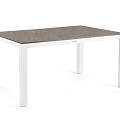 Briga Dining Table Trespa Dark Basalt 160x90 cm Charcoal ~