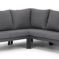 Amigo Lounge Corner Set Charcoal ~