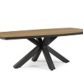 Clover Organic Dining Table Trespa Bergamo Charcoal ~