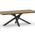 Orion Dining Table Trespa Bergamo 220x100x75 cm Charcoal ~