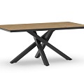 Orion Dining Table Trespa Bergamo 180x100x75 cm Charcoal ~