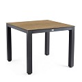 Briga Dining Table Trespa Bergamo 100 x 100 cm Charcoal ~