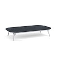 Nora Coffee Table Small Trespa Graphite Creme White ~