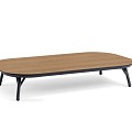 Nora Coffee Table Large Trespa Bergamo Charcoal ~