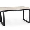 Liv Lounge Dining Table Trespa Travertin ~