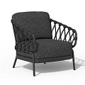 Natal Lounge Chair Charcoal ~
