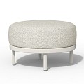 Fresca Lounge Hocker/ Coffee Table Creme White ~
