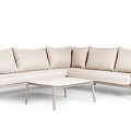 Monti Lounge Corner Set Champagne  ~