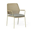 David Dining Chair Stackable Olive Green ~