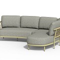 Fresca Lounge Set Organic Complete Left Olive Green ~