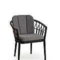 SantaFe Dining Chair Charcoal ~