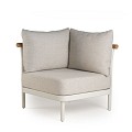 Hiuri Lounge Small Corner Creme White ~