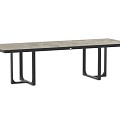 Nida Alu Dining Table Dekton Ceppo 280x100 cm Charcoal ~