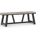 Ozon Dining Table Dekton Ceppo 250x100 cm Charcoal ~