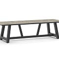 Ozon Dining Table Dekton Ceppo 280x100 cm Charcoal ~