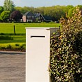 Staande brievenbus Case aluminium 120x50x40 cm. ~