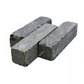 Vietnamese hardsteen getrommeld 30x30x2,5 cm. ~