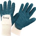 Latex rozenhandschoen blauw maat 10 ~