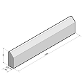 Rijwielpadband 3/8x20 grijs ~