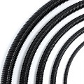 Vijver ribbelslang zwart 20 mm x 50 mtr ~