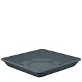 Onderzetter Nora 25x25cm antraciet ~