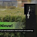 Tuin-service-station CorTen ~