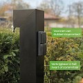 Tuin-service-station CorTen ~