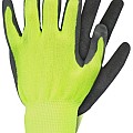 Werkhandschoenen latex geel maat XL ~